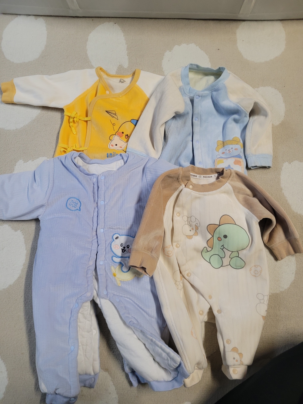 Set of Four Baby Sleepers